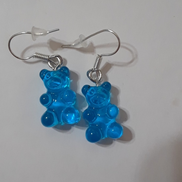 homemade Jewelry - Nwot. Gummy. Bear. Earrings    DIY NWOT  925 silver must bundle